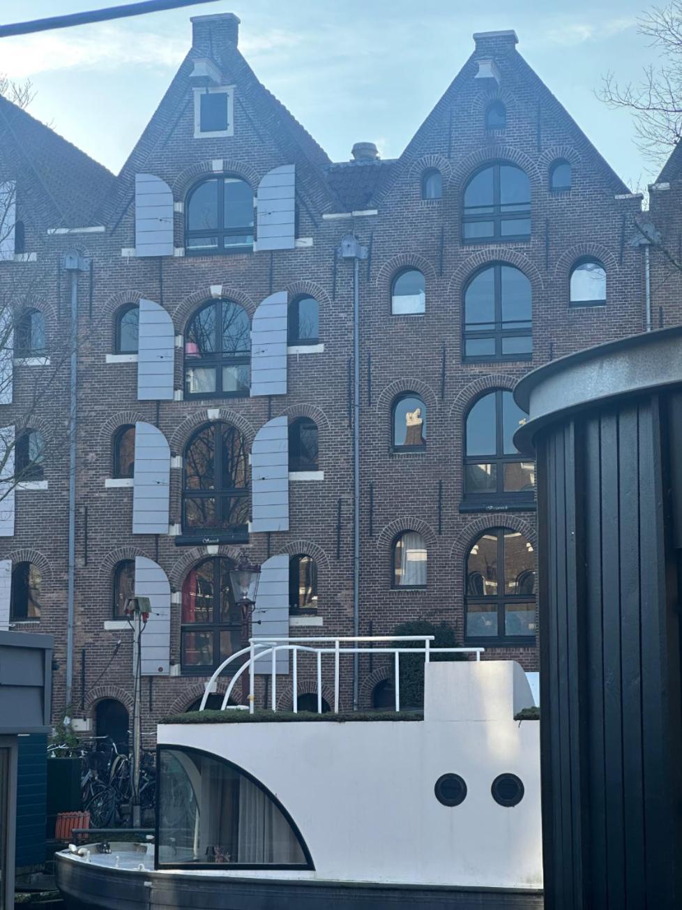 Houseboat Bnb The Floating Nest Amsterdam Exterior photo